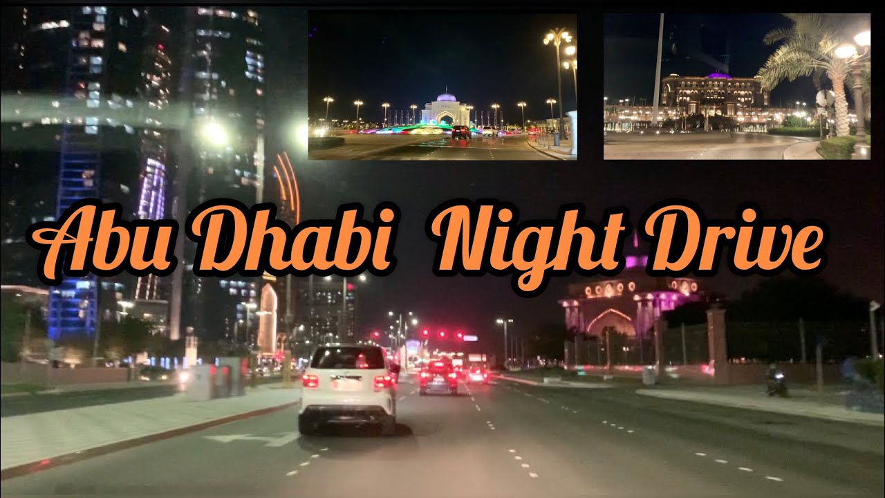 Abu Dhabi | Night Drive