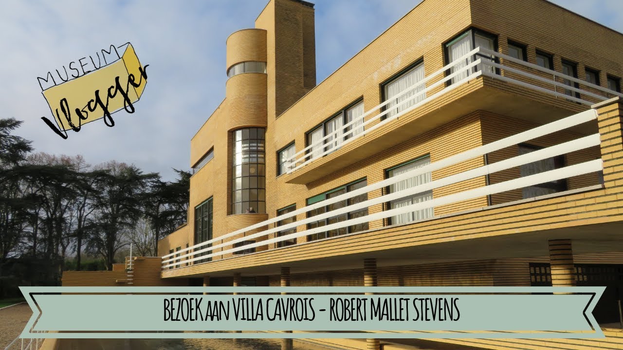VILLA CAVROIS || ROBERT MALLET STEVENS || HEM || 🇫🇷 || MUSEUMVLOGGER