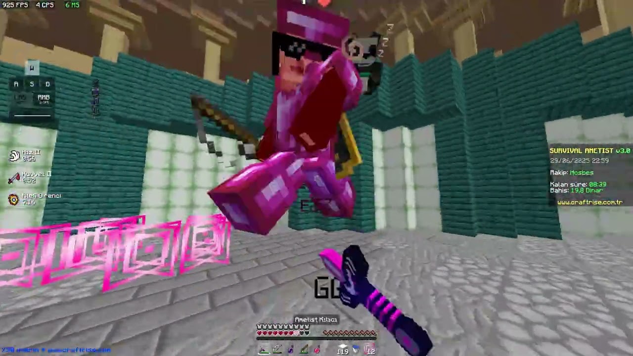 Ametist Duel Arte PvP  .gg/clayoN  Ekib Alımlar Acık  Tokatlama :D