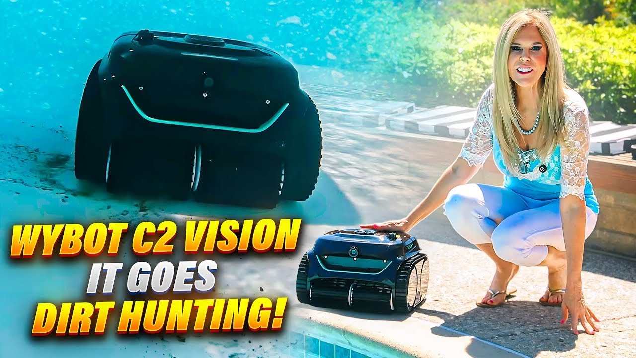 Best Pool Cleaner 2025 | Wybot C2 Vision Robot Pool Cleaner Goes Dirt Hunting!