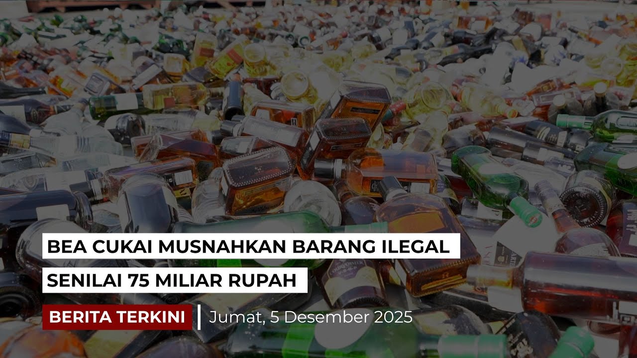 [REDAKSI] BEA CUKAI MUSNAHKAN BARANG ILEGAL SENILAI 75 MILIAR RUPIAH