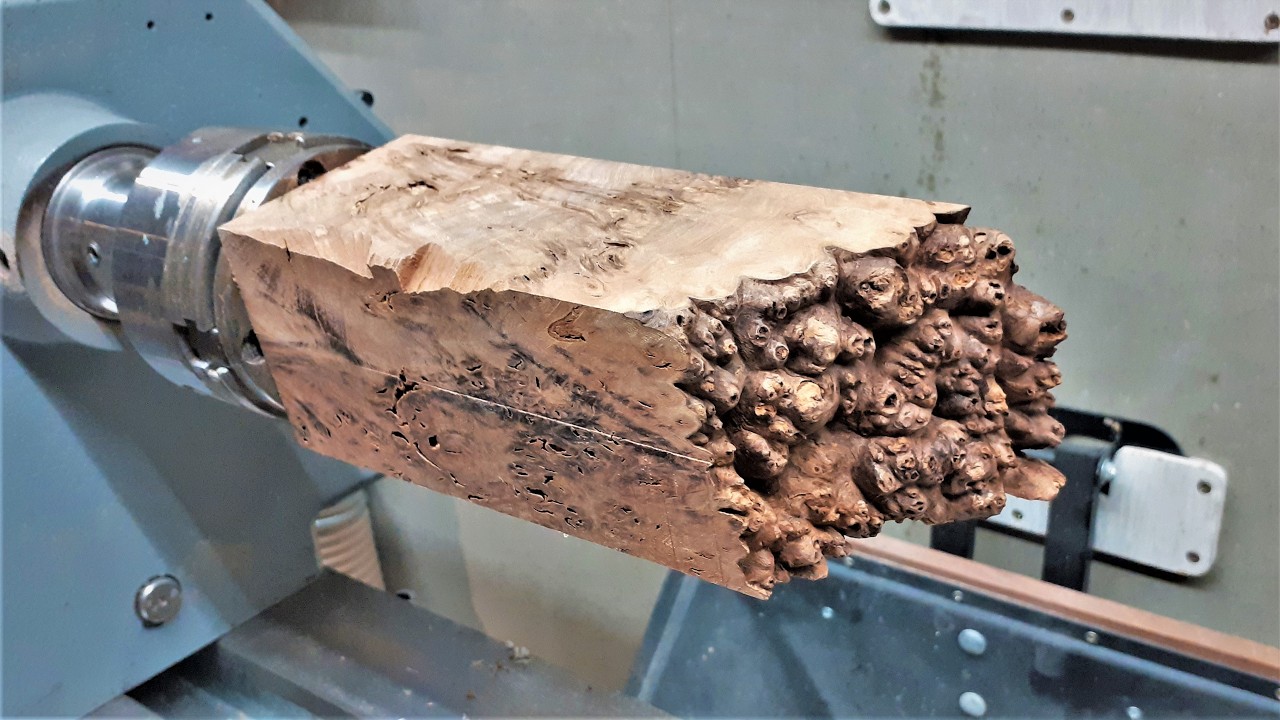Woodturning - KNOT Sure How That Stayed Together !!