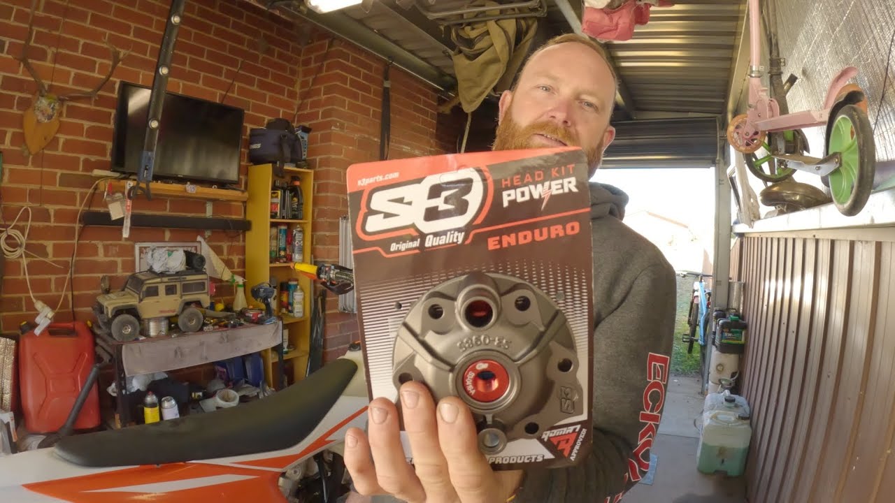 How to install a S3 POWER HEAD KIT KTM300 TPI its easy.