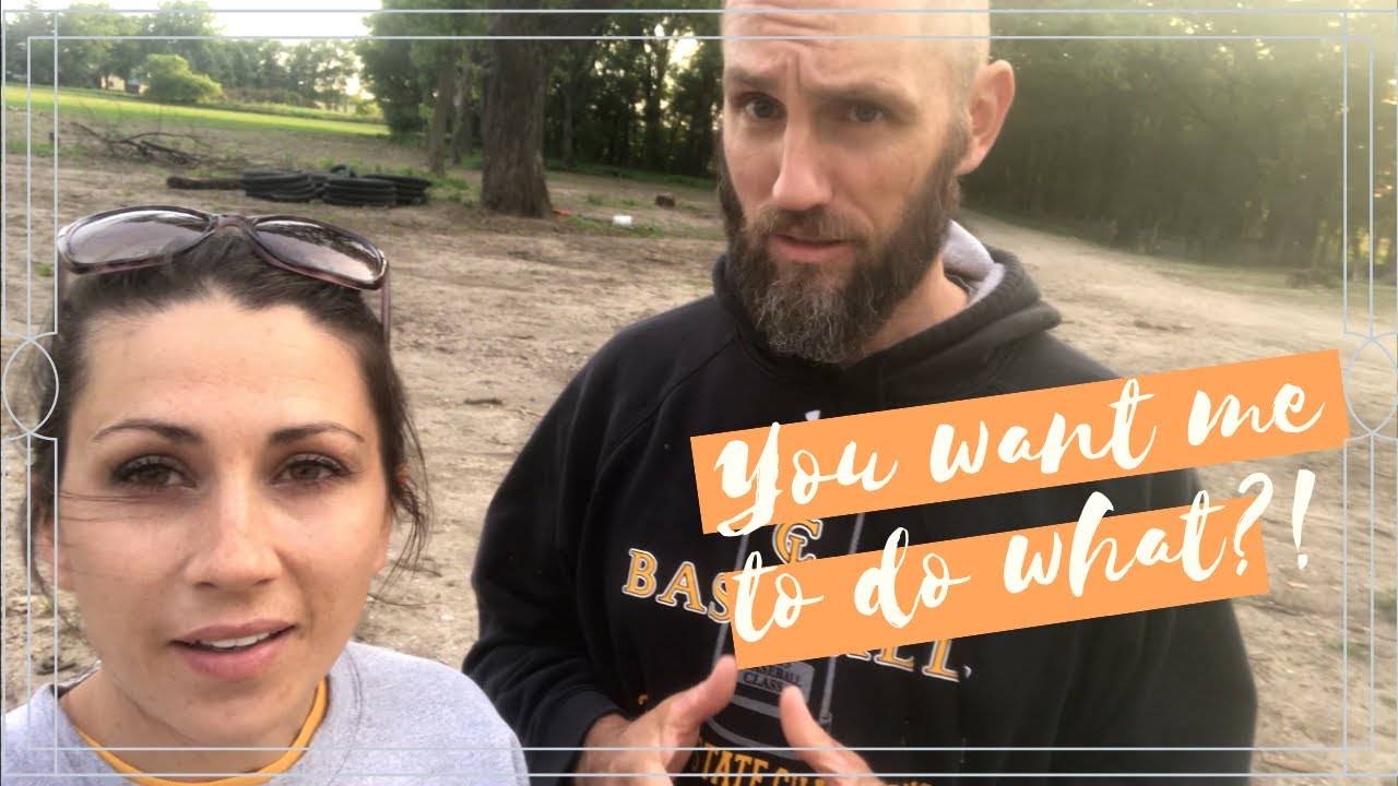 HOW HE REALLY FEELS ABOUT ACREAGE LIVING: Interviewing the husband, vaccinating goats & a rooster tx