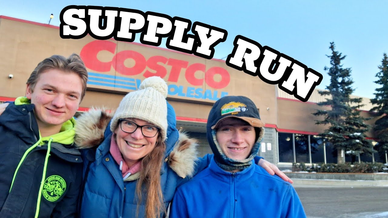 Winter Supply Run in Alaska | Costco & Stocking Up