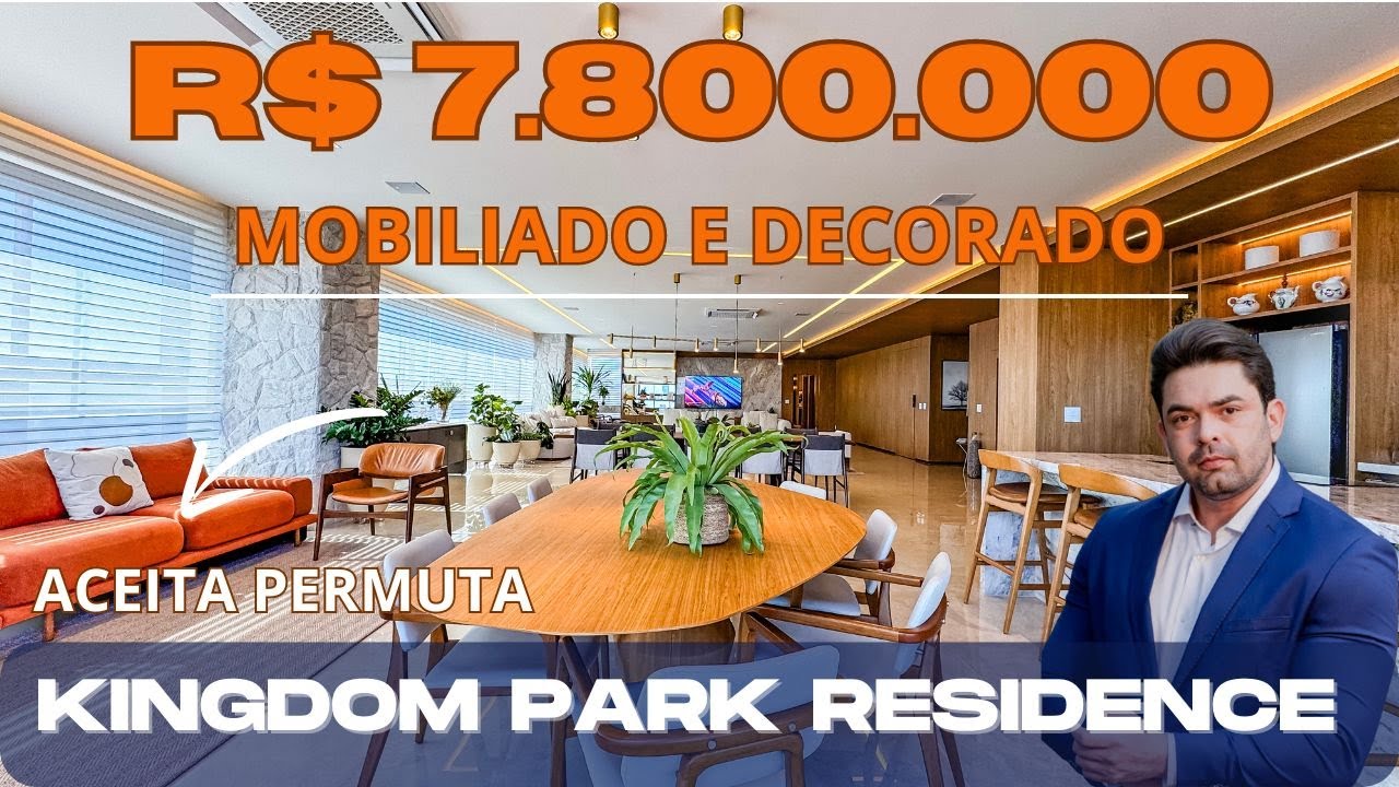 O apartamento mais incrível no Kingdom Park em Goiânia #imoveis #apartamentodecorado
