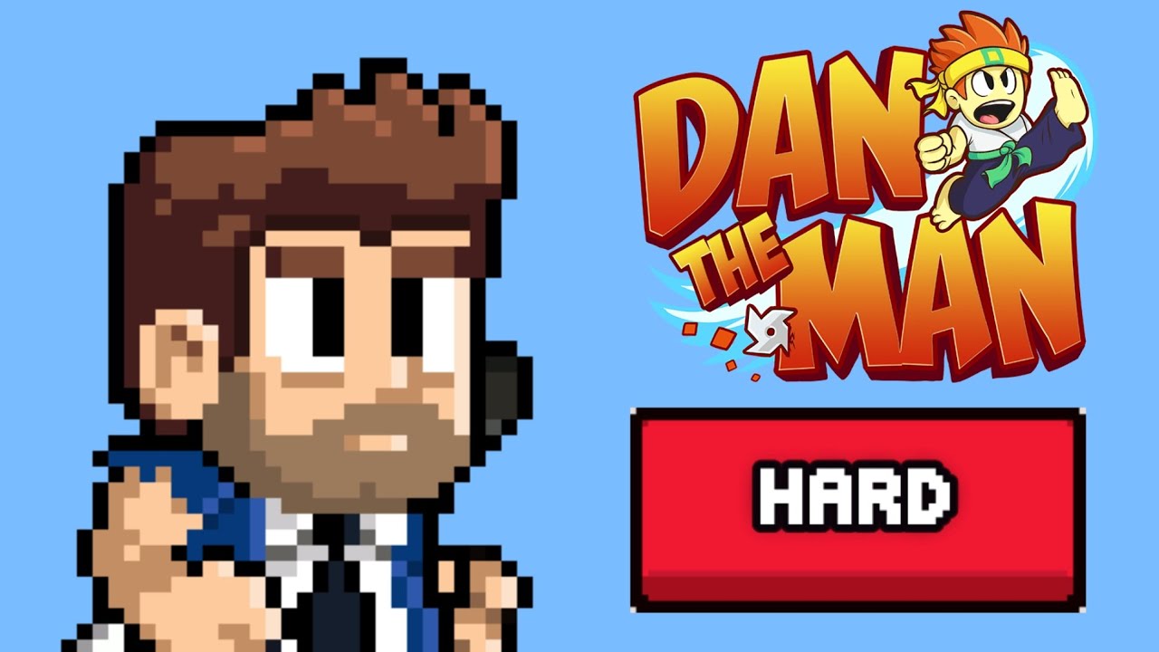Dan The Man Hard Mode With (Barry)