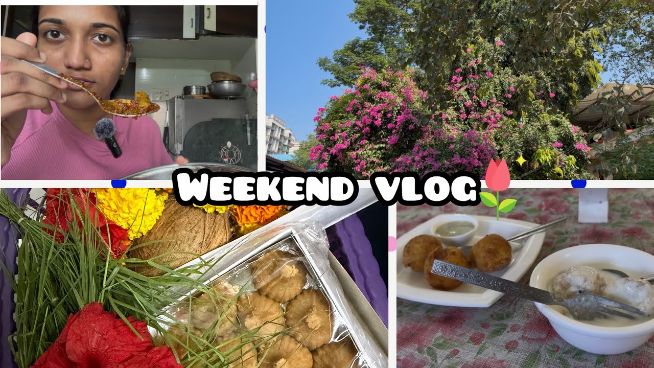 Vlog 2| Weekend With Me ✨ Peaceful Temple Visit & Spicy Lemon Pickle🌶️🍋 #templevlog #akankshadesai 