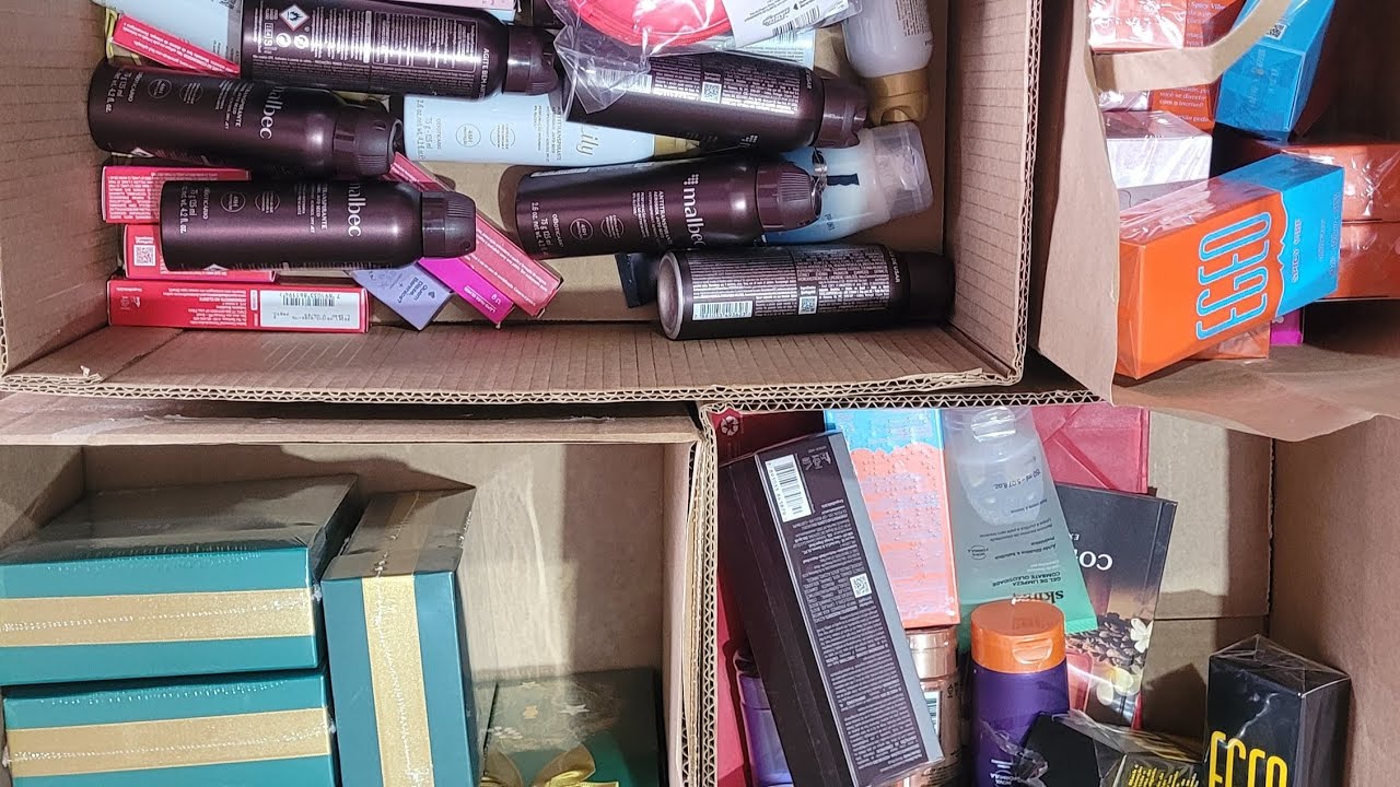 ABERTURA DE CAIXAS 📦 📦..DA O BOTICÁRIO 👈 🛍 🤩🙏