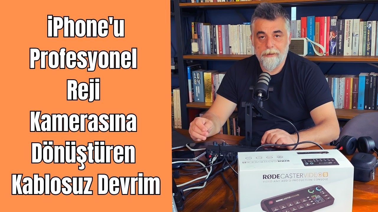 iPhone'u Profesyonel Reji Kamerasına Dönüştüren Kablosuz Devrim