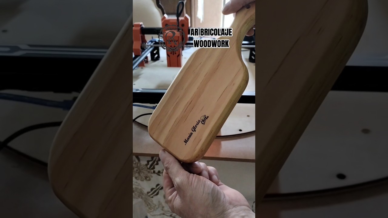 Tabla para picar alimentos personalizada con Grabadora Láser ACMER S2