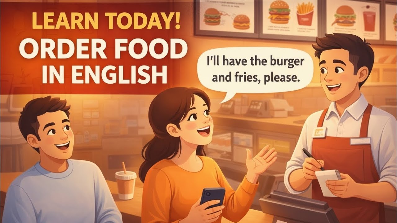 How to Order Food in English Like a Native – Restaurant Conversations