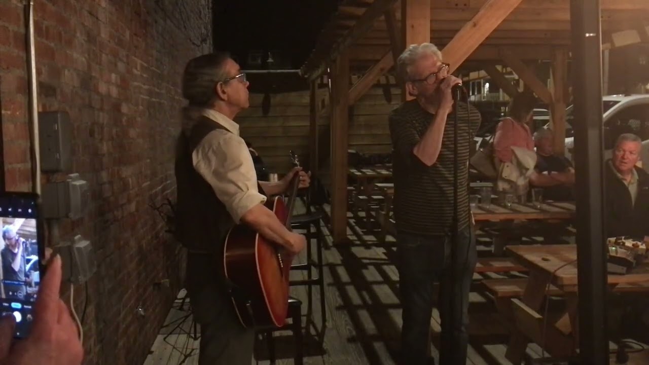 Joe Boggess and Patrick Stanfield Jones at the Piggy Bank’s Open-Mic 3-10-2026
