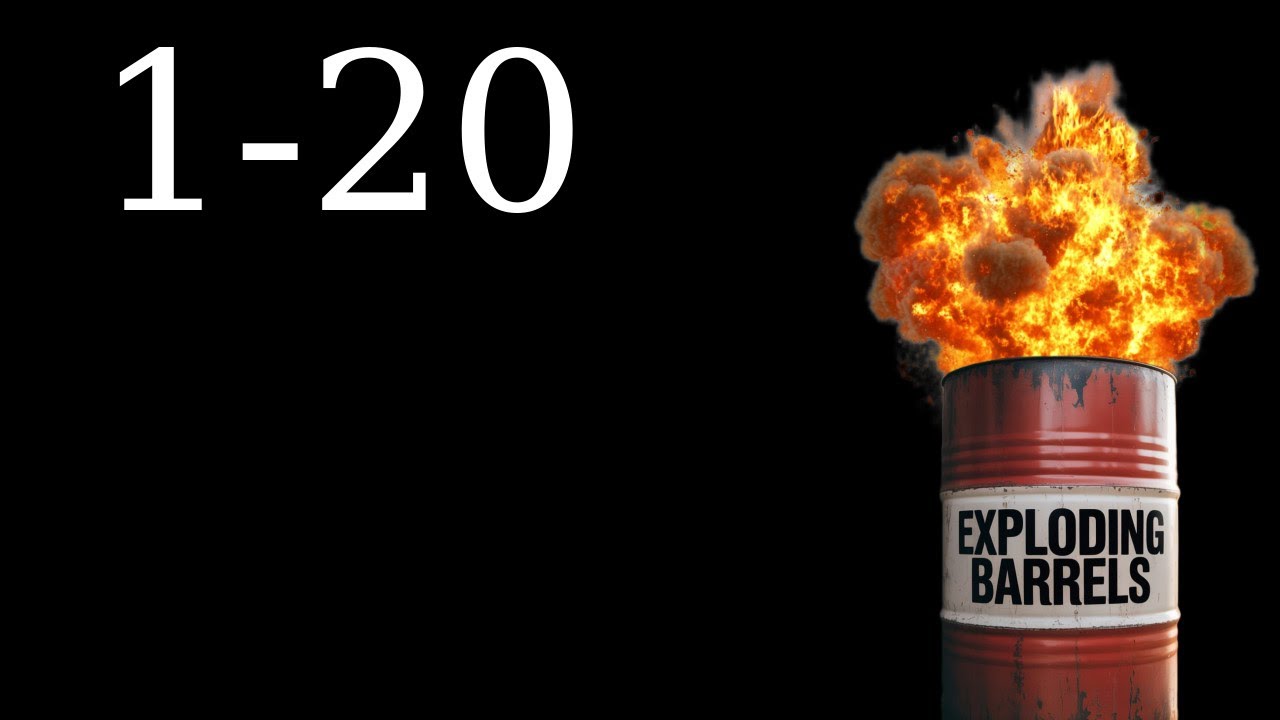 Exploding Barrels in Video Games, Collection 1-20