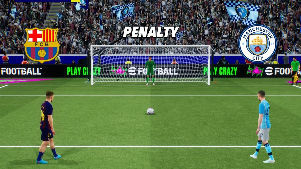 FC Barcelona vs Manchester City Penalty Shootout | Lamine vs Haaland | Highlights