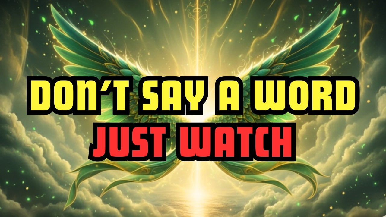 CHOSEN ONE, DON’T SAY A WORD 🤫 — JUST WATCH WHAT GOD IS ABOUT TO REVEAL TO YOU