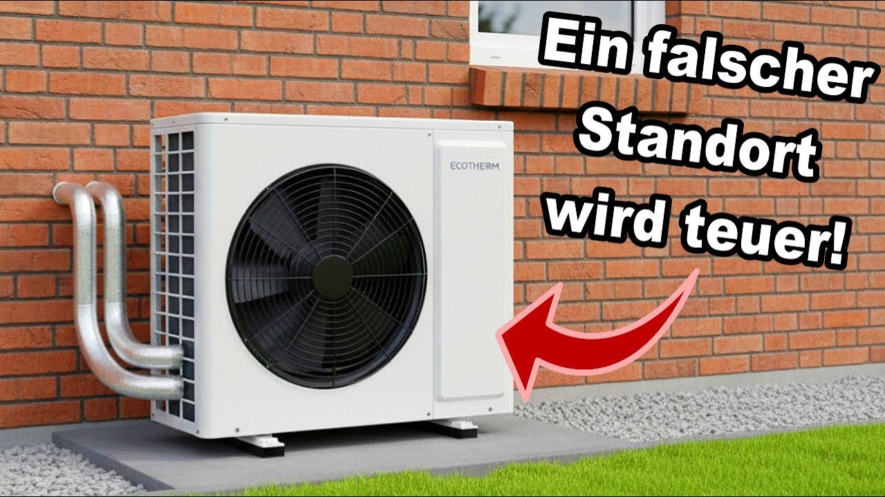 W&auml;rmepumpe richtig platzieren | Mach nicht diese Fehler!