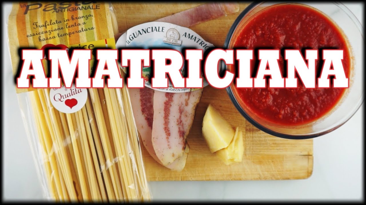 Как приготовить настоящий итальянский рецепт Amatriciana