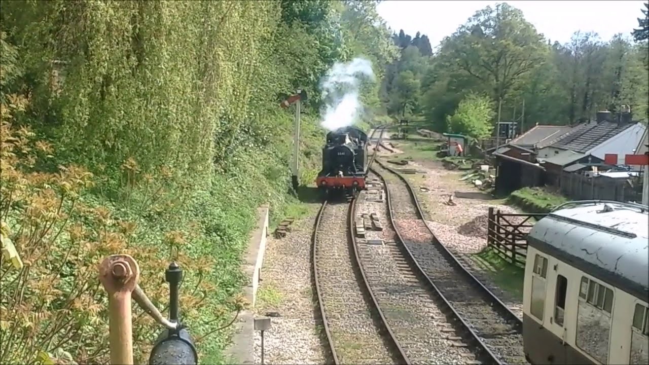 GWR 4575 Prairie Tank No.5541 on the Dean Forest Railway May 2018