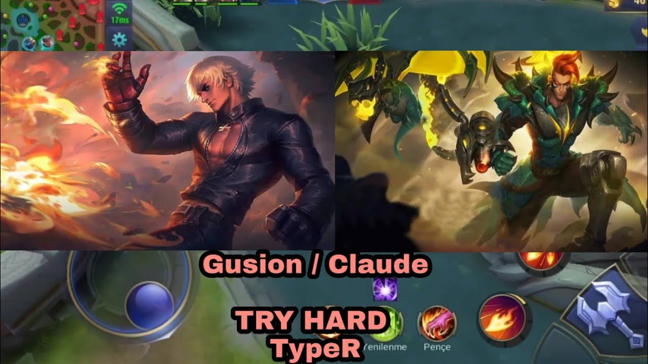Gusion=TypeR | Claude | Try Hard | Hatasız Oyun Nasıl Oynanılır | Mobile Legends.