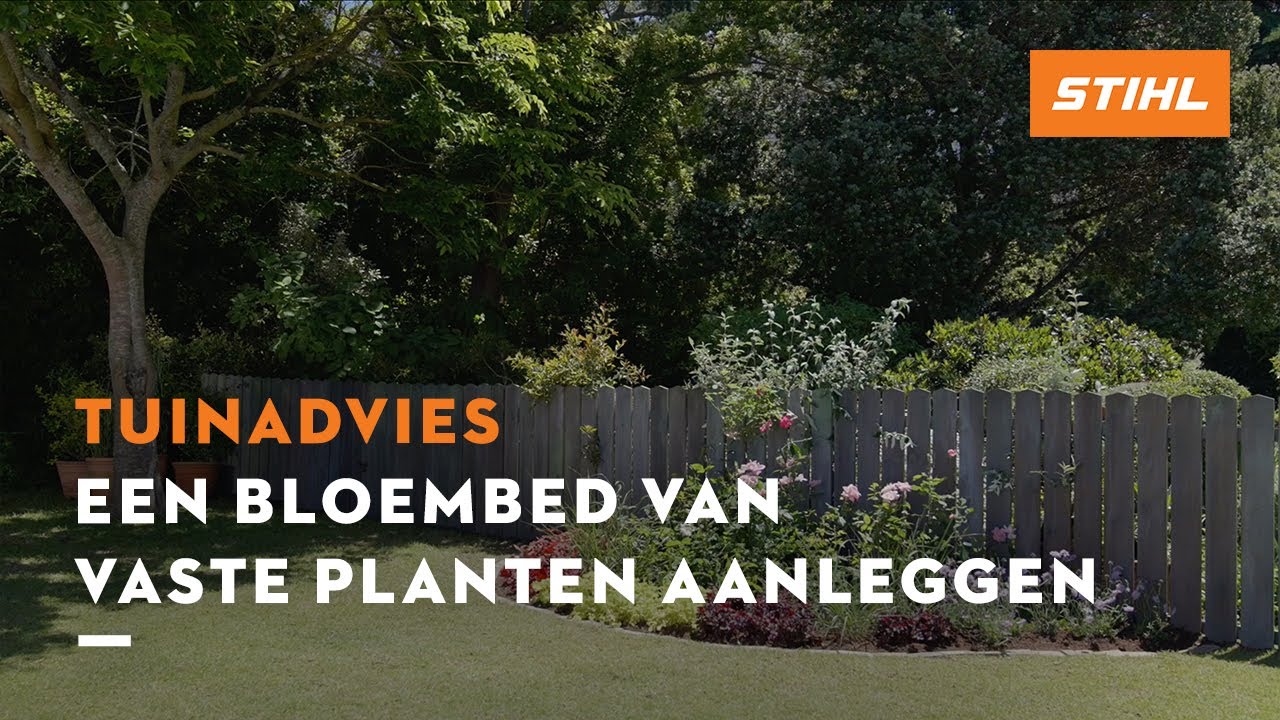 Een bloembed van vaste planten aanleggen - STIHL Tuinadvies