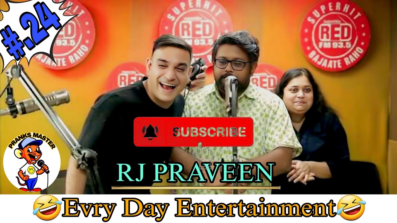 Rj Praveen ki Top 10 prank call (Part-24) red fm 93.5 /   rj praveen ki comedy / red fm Kolkata 