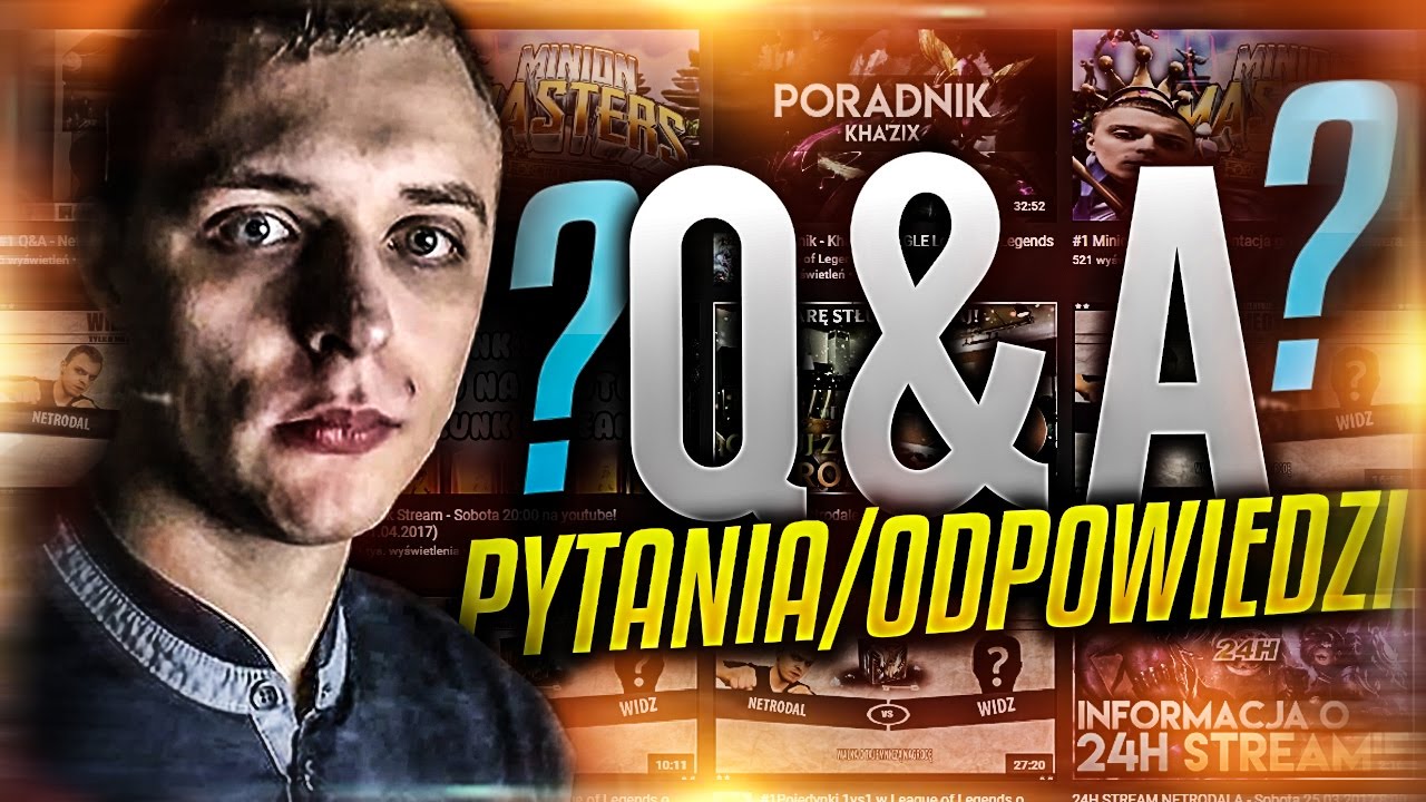 #1 Q&A - Netrodal i pytania widz&oacute;w