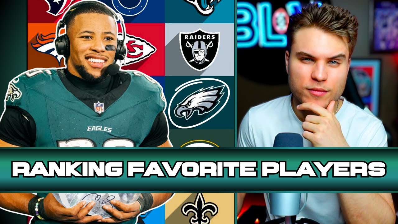 Ranking My Favorite Player on EVERY NFL Team