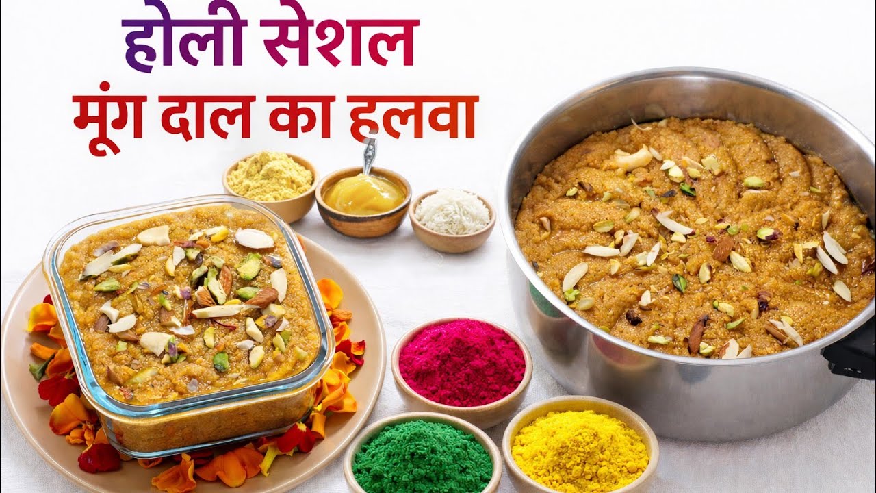 Moong Dal Halwa Recipe | कढ़ाई में नहीं चिपकेगा हलवा – गारंटी टिप्स | Beginners के लिए आसान
