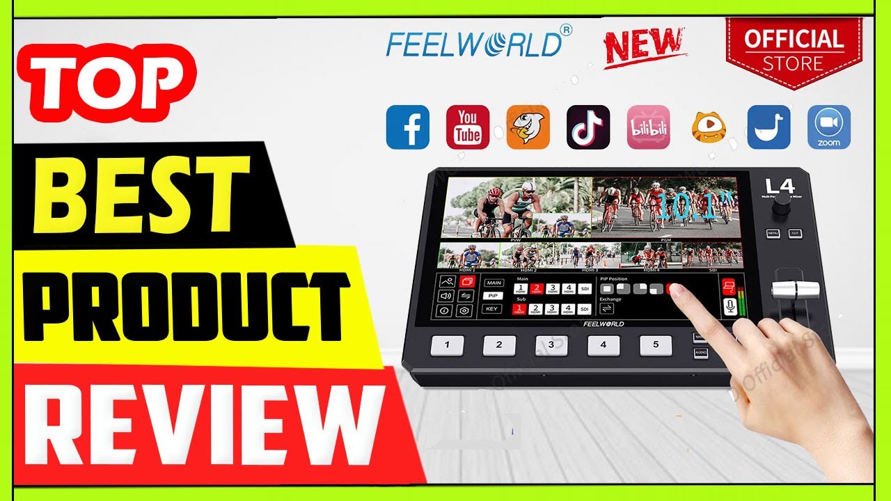 Best FEELWORLD L4 Multi-camera Video Mixer Switcher Review