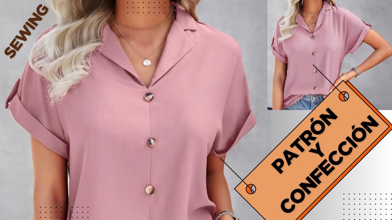NO TE QUEDES CON LAS GANAS DE HACER ESTA BELLISIMA BLUSA