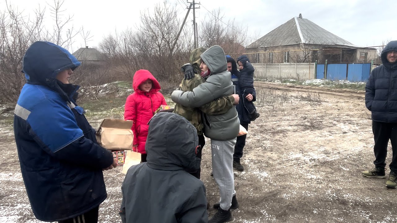 Рождественская поездка волонтёров из разных союзов и церквей России.