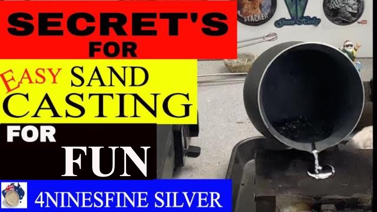EASY SAND CASTING FOR BEGINNERS.