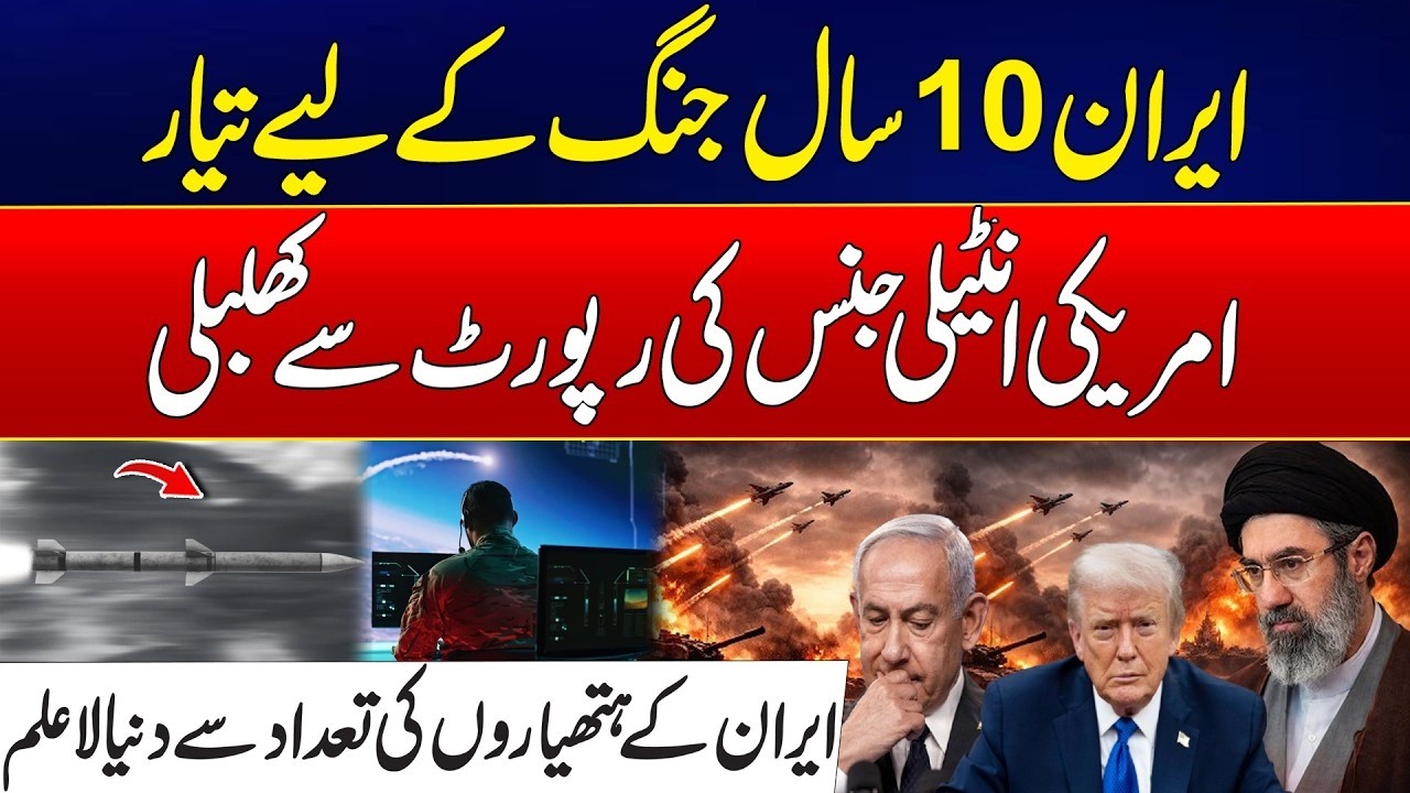 Iran Ready for 10 Years of War? US Intelligence Report Shocks the World | City 21