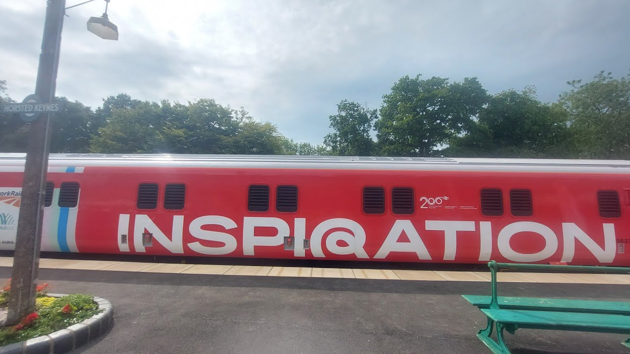The Railway 200 Inspiration Train has arrived at the Bluebell Railway! (short version)