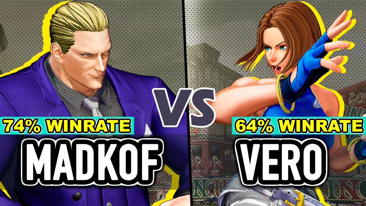 KOF XV ▰ Madkof (Geese/Heidern/Goenitz) vs Vero (Blue Mary/Duo Lon/Isla)