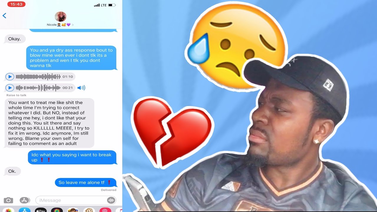 Break Up Prank On Girlfriend *EMOTIONAL* She Cries!