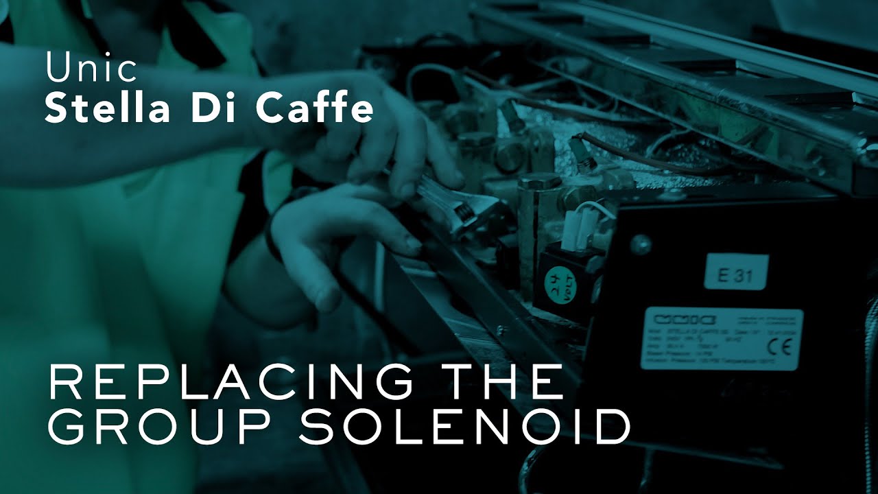 Unic Stella: How to Change the Group Solenoid
