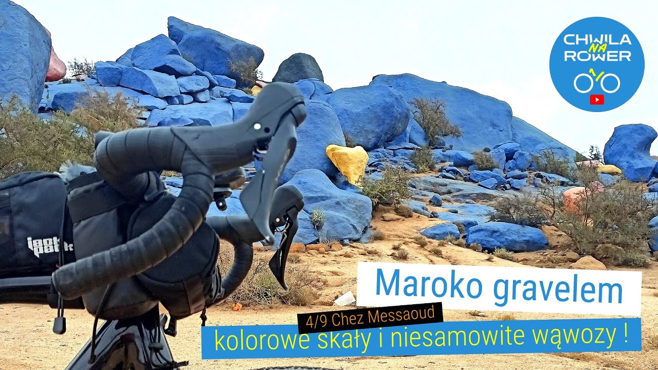 Maroko gravel 4/9 - kolorowe skały i niesamowite wąwozy Chez Massaoud - Kross Esker 6.0 #83