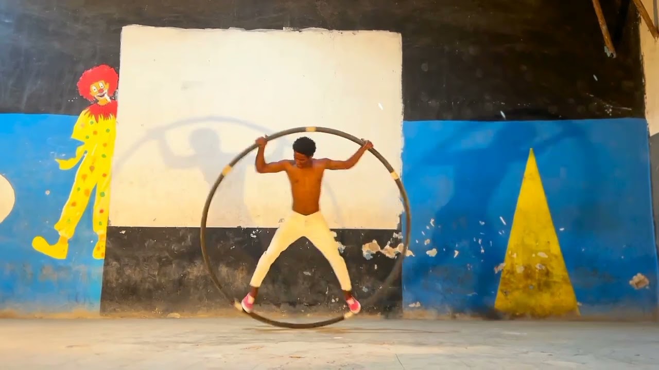 🇪🇹🇪🇹🇪🇹Ethiopia Cyr Wheel Act by Miki circus#ethiopia #circus