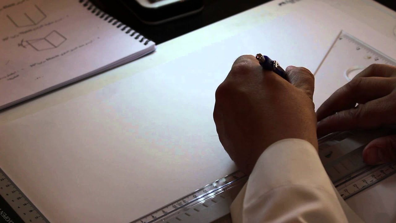 المبادئ الأساسية لرسم المنظور الآيزومتري - مكعب بسيط