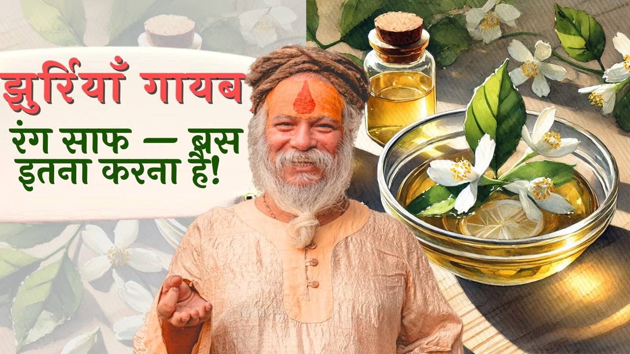 🌸 झुर्रियाँ गायब, रंग साफ — बस इतना करना है!