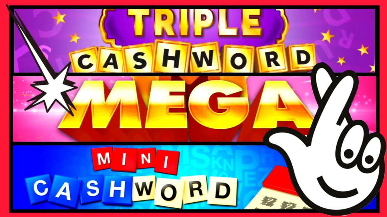 MINI, TRIPLE & MEGA! | CASHWORDS SCRATCH CARDS ONLINE! | Bierans Cards