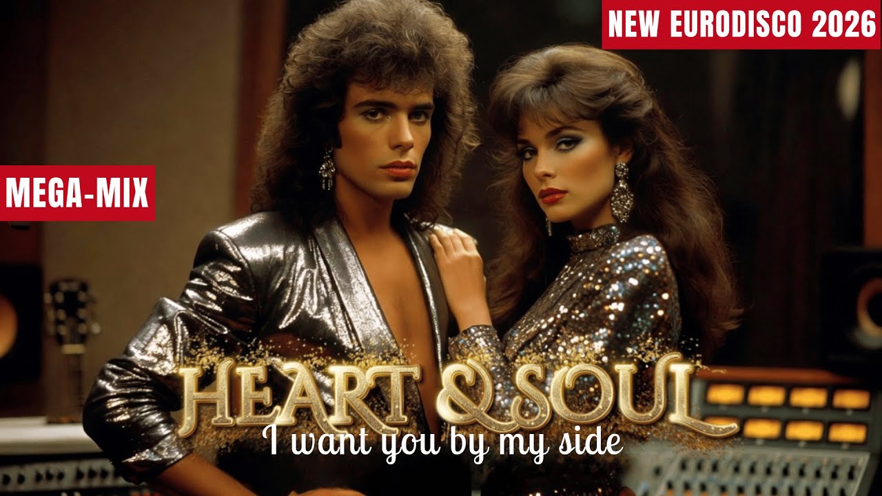 HEART & SOUL - I want you by my side * MEGA-MIX * EURODANCE * EURODISCO *