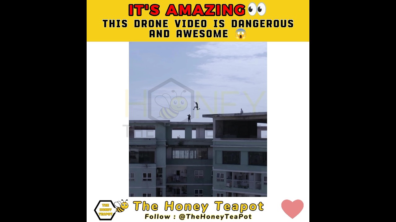 THIS DRONE VIDEO IS DANGEROUS AND AWESOME 👀😱. 