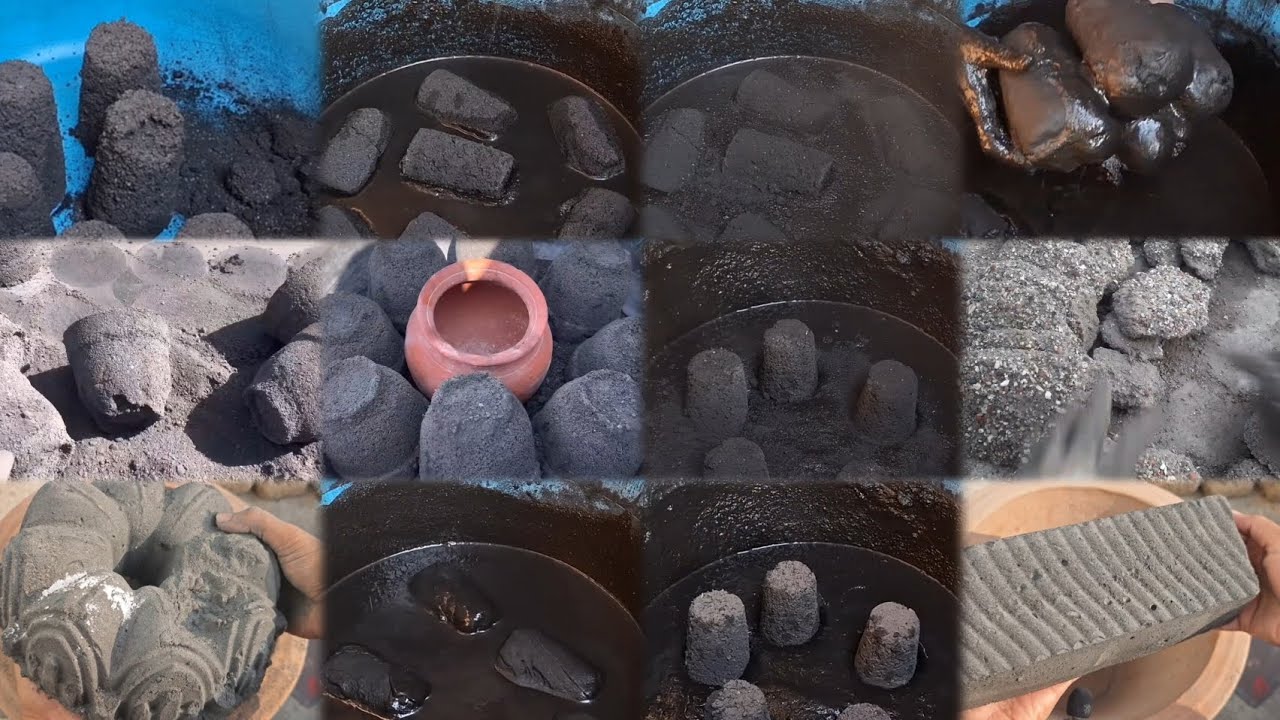 Asmr Edits/ Nonstop crumbles/ Pure Gritty Black Charcoal/Credits in description 👇