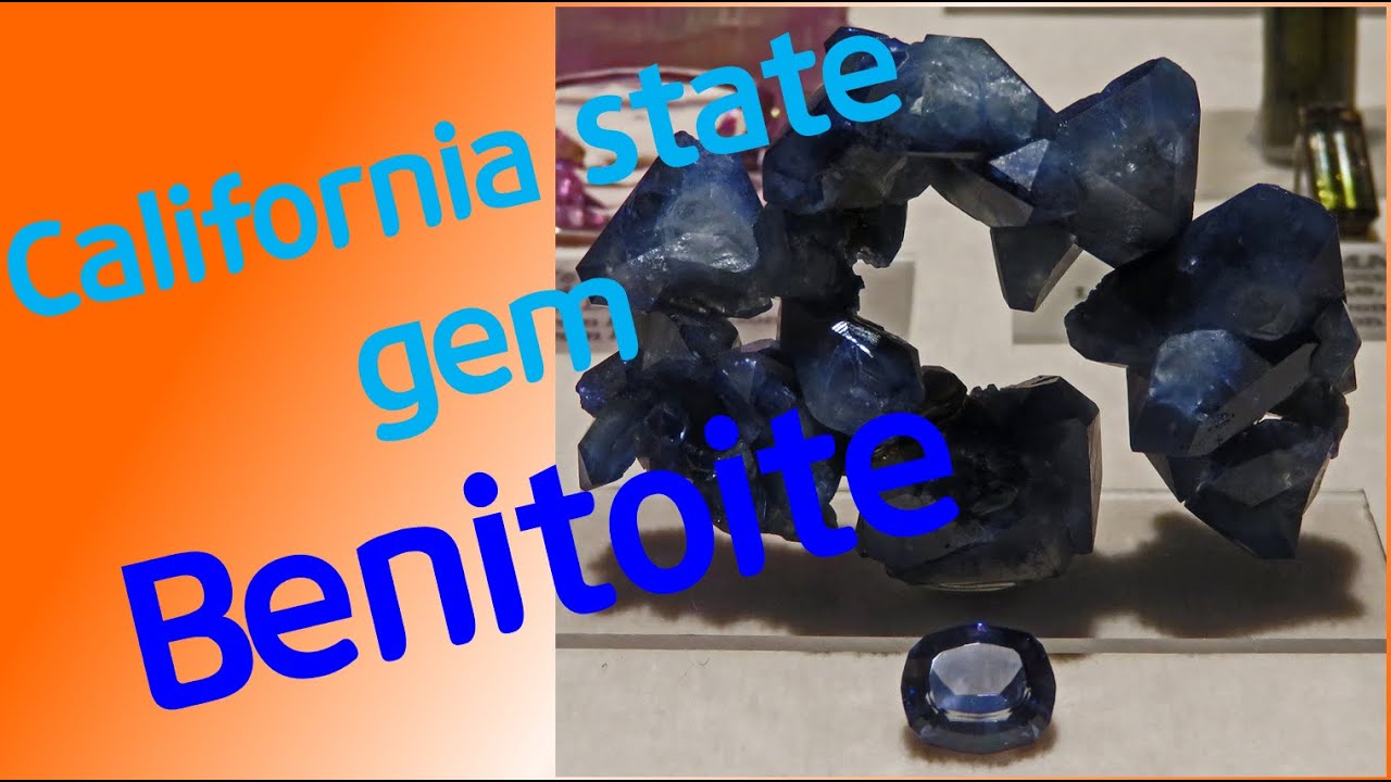 Benitoite: California state gemstone