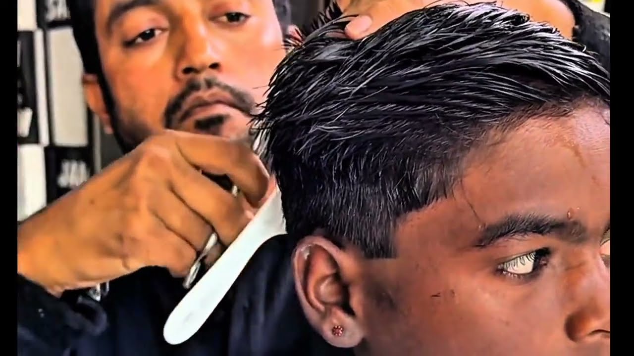 10 Year Old Kid With Old Barber | Unbelievable Change To his Look With His New Transformation 