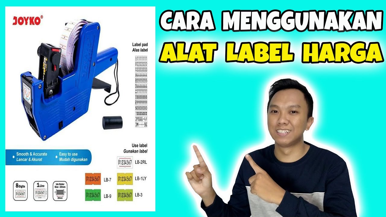 CARA MENGGUNAKAN ALAT LABEL HARGA TERBARU