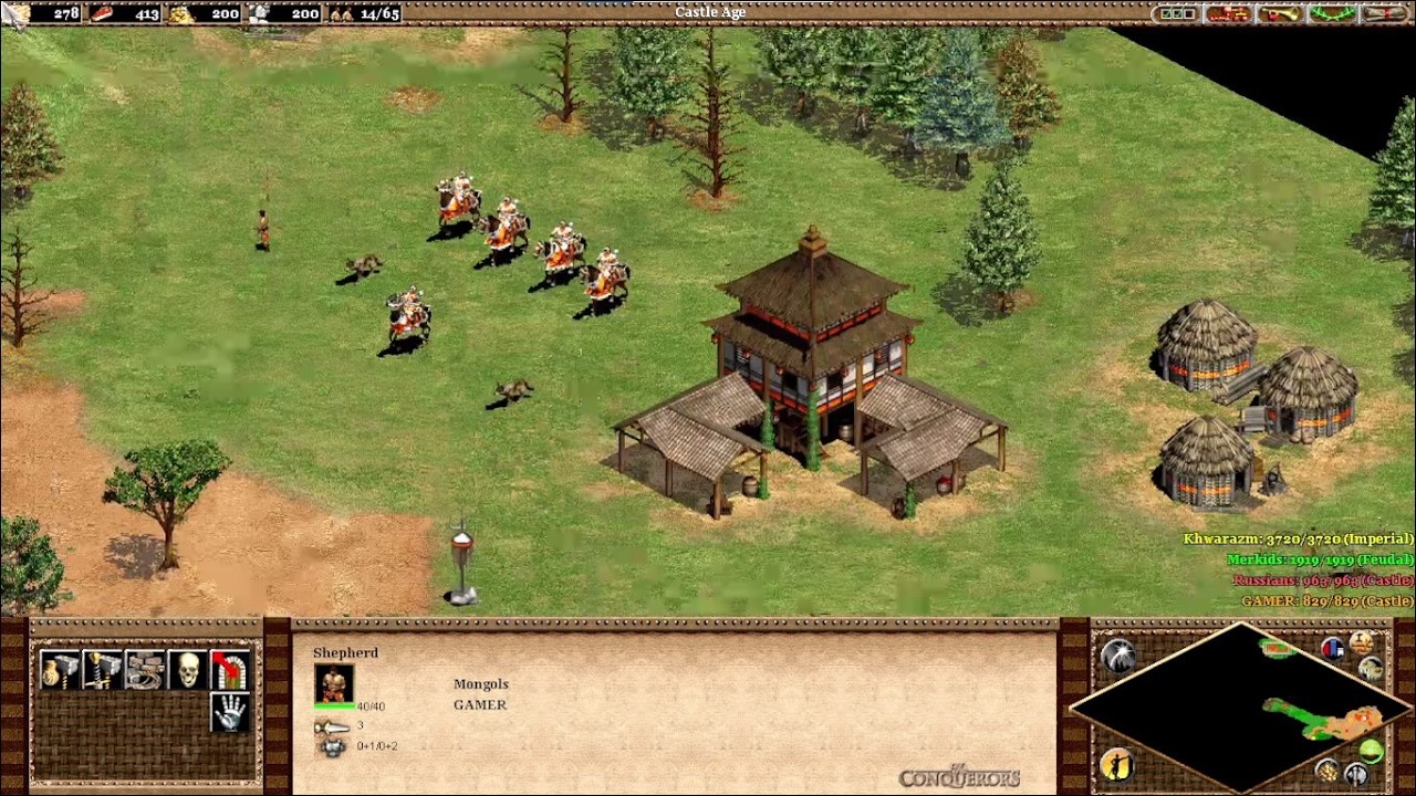 AoE2: Campaigns | Genghis Khan | 4. The Horde Rides West part 4 #ageofempires2 #aoe2gameplay #aoe2